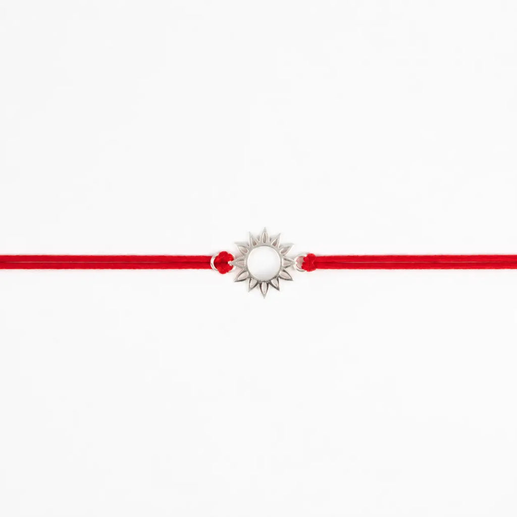 925 Sterling Silver Sun Rakhi for Brother
