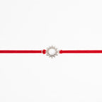925 Sterling Silver Sun Rakhi for Brother