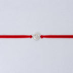 Sterling Silver Smily Rakhi For Brother