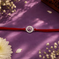 Om Sterling Silver Rakhi for Brother