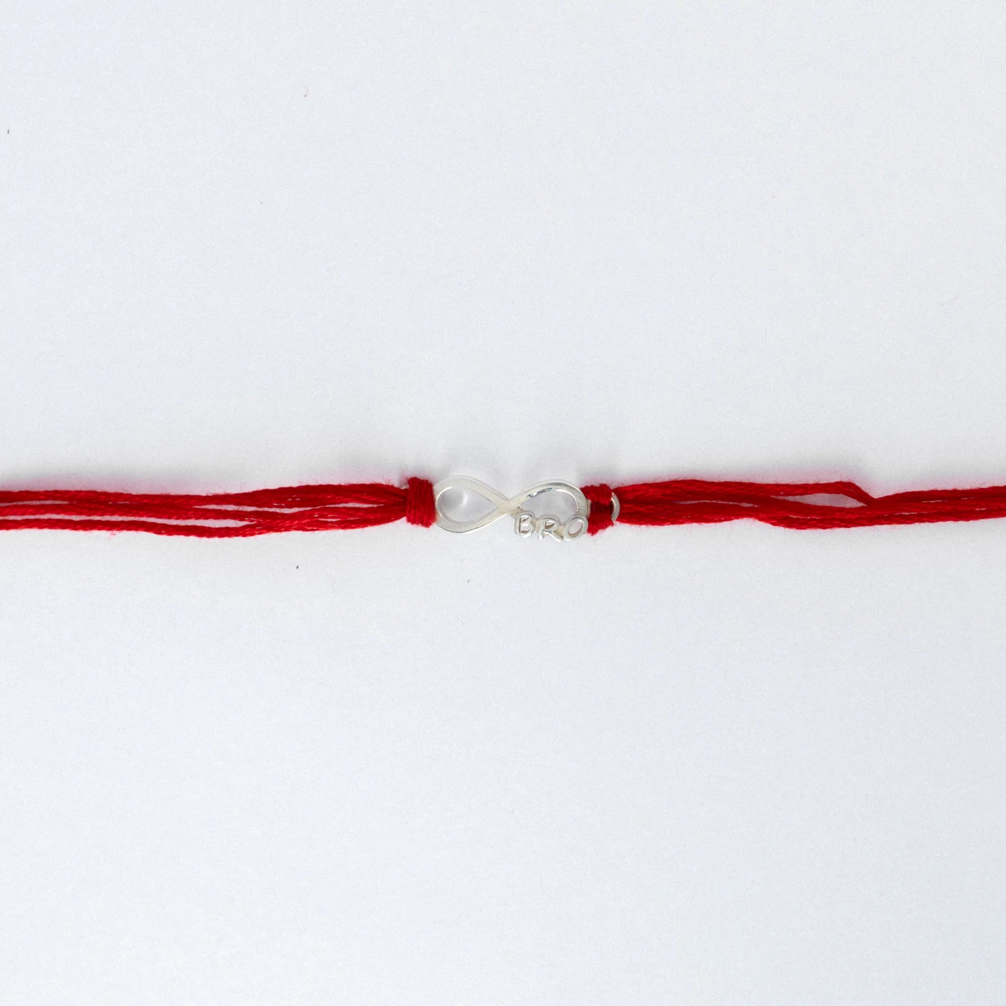Infinity Bro 925 silver rakhi for brother