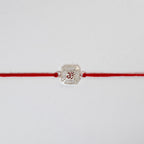 925 silver om rakhi