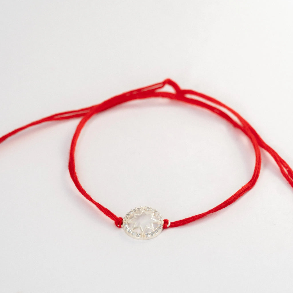 925 Sterling Silver Star Rakhi for Brother