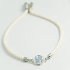 Swastik 925 Silver Premium Rakhi