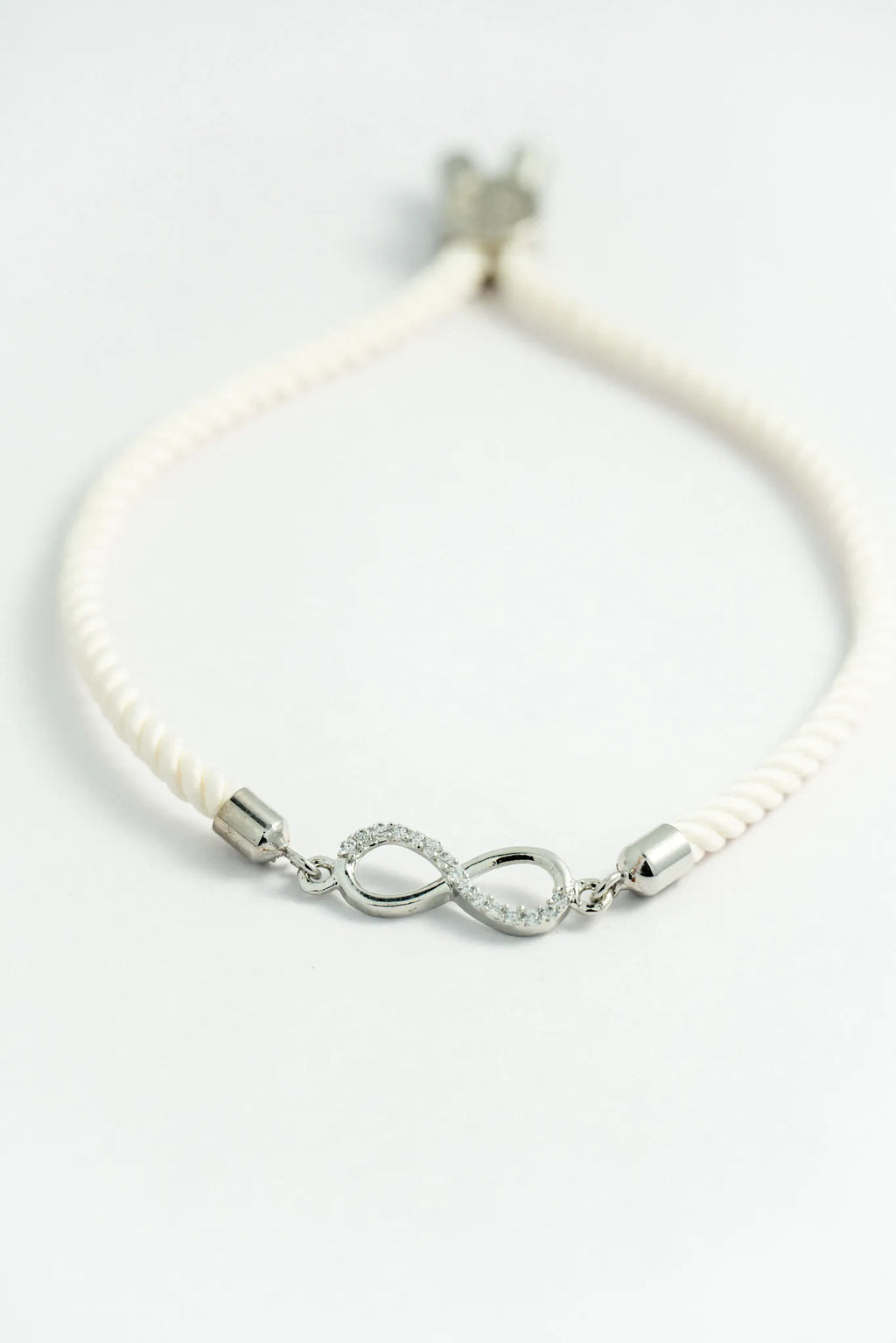 Buy 925 Sterling Silver Infinity Premium Rakhi Online 