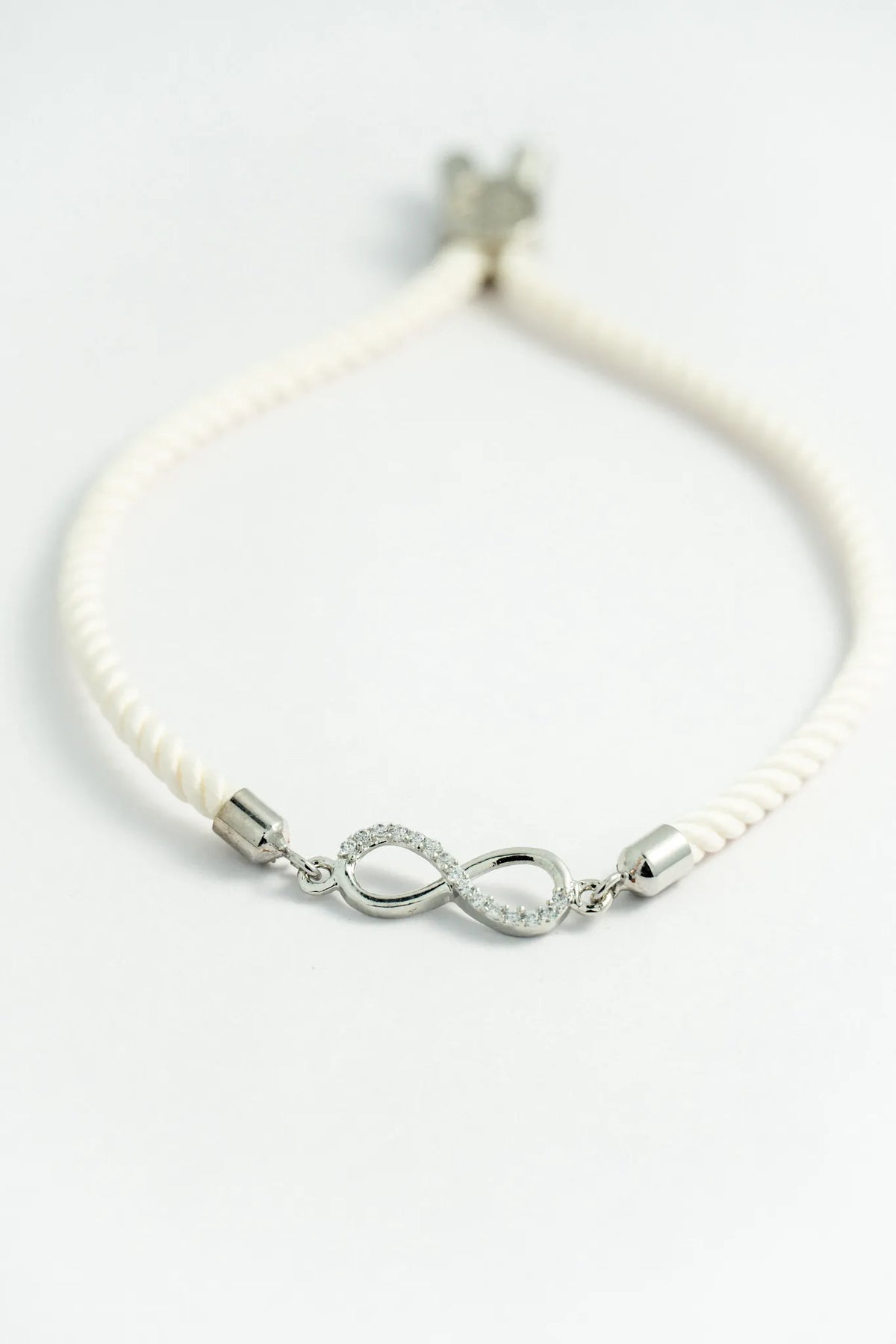 Buy 925 Sterling Silver Infinity Premium Rakhi Online 