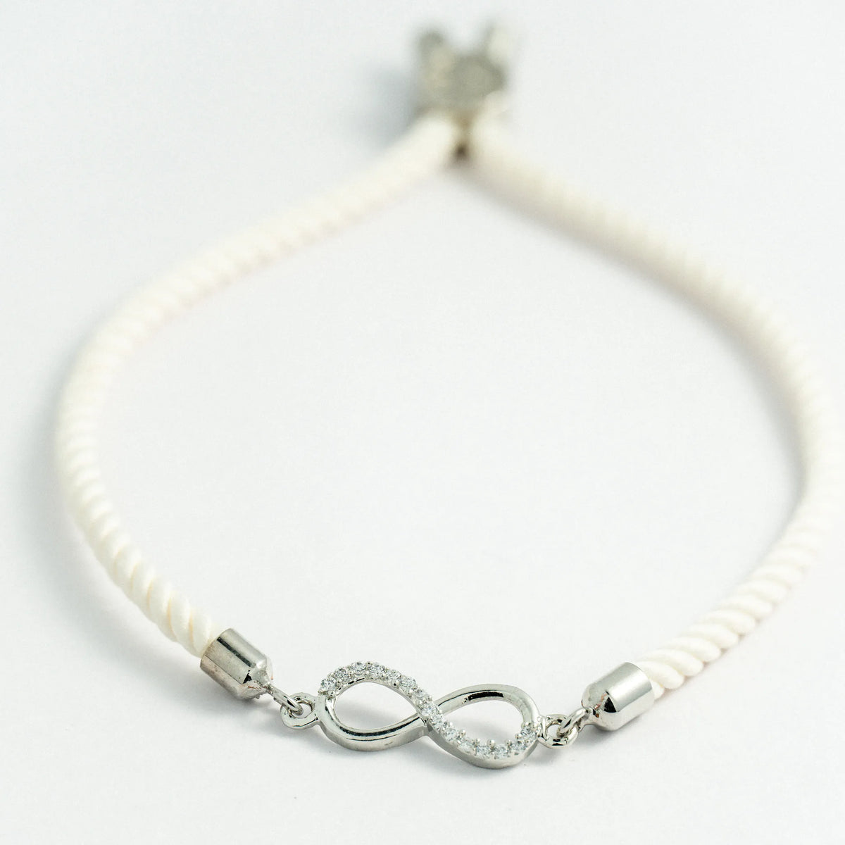 Buy 925 Sterling Silver Infinity Premium Rakhi Online 