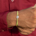 Silver Shivling Trishul Rakhi for Brother