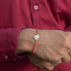 Sterling Silver Om Ganesha Rakhi