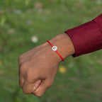 Om Sterling Silver Rakhi for Brother