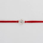 925 Sterling Silver Swastik Rakhi for Brother