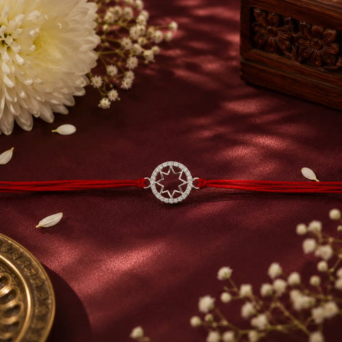 sterling silver rakhi for brother 