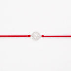 925 Sterling Silver Floral Rakhi for Brother 