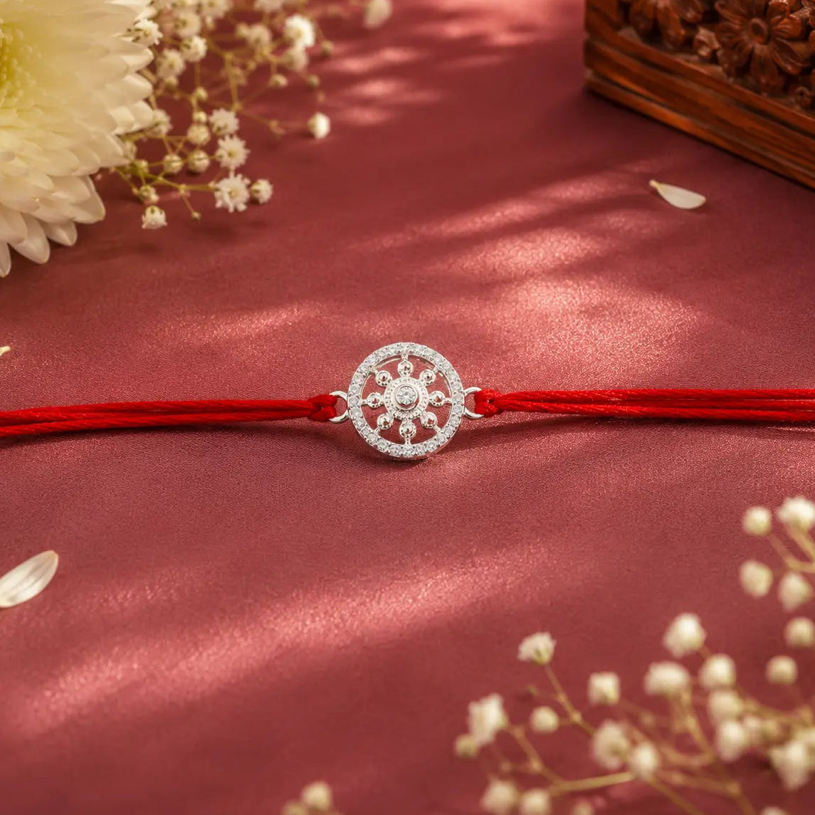 925 silver rakhi for brother 