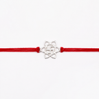 925 Sterling Silver Swastik Rakhi for Brother