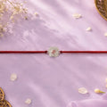 925 silver om rakhi
